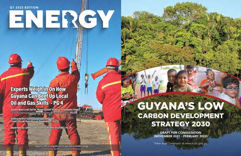 Energy magazine and LCDS publication covers